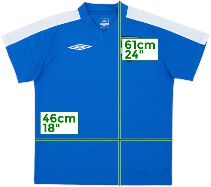 2008-09 Pescara Umbro Training Shirt - 7/10 - (XS)