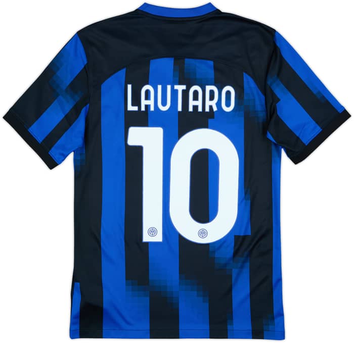 2023-24 Inter Milan Home Shirt Lautaro #10 - 10/10 - (S)