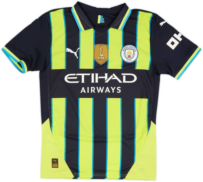 2024-25 Manchester City Away Shirt Haaland #9 - 8/10 - (S)