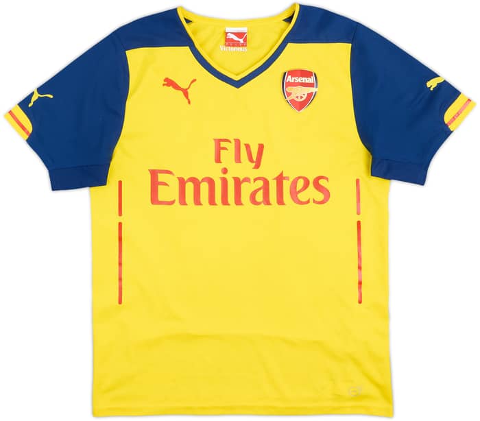 2014-15 Arsenal Away Shirt Arteta #8 - 7/10 - (S)