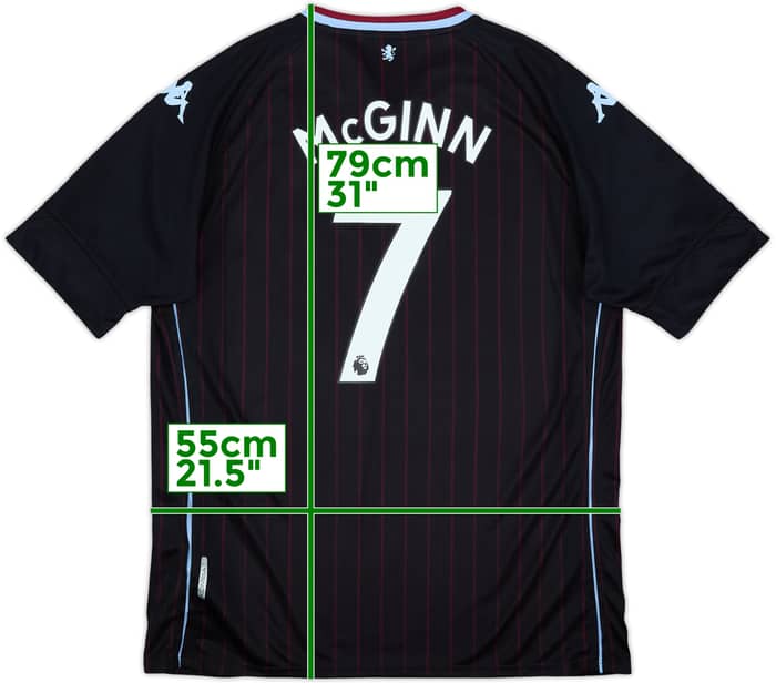 2020-21 Aston Villa Away Shirt McGinn #7 - 8/10 - (XXL)