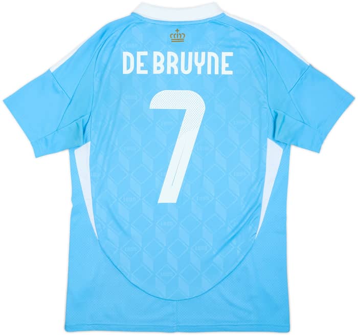 2024-25 Belgium Away Shirt De Bruyne #7 - 9/10 - (M)