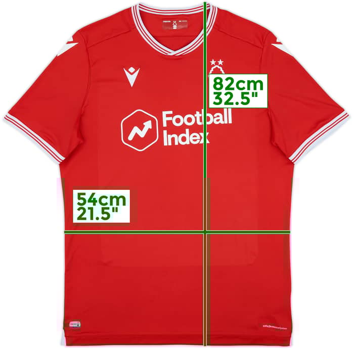 2020-21 Nottingham Forest Home Shirt - 8/10 - (XXL)