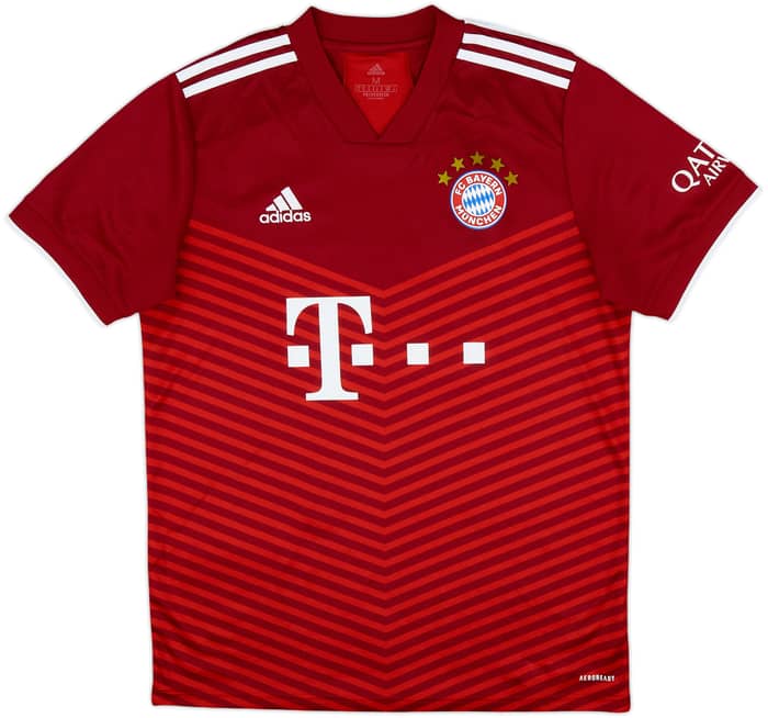 2021-22 Bayern Munich Home Shirt Muller #25 - 10/10 - (M)