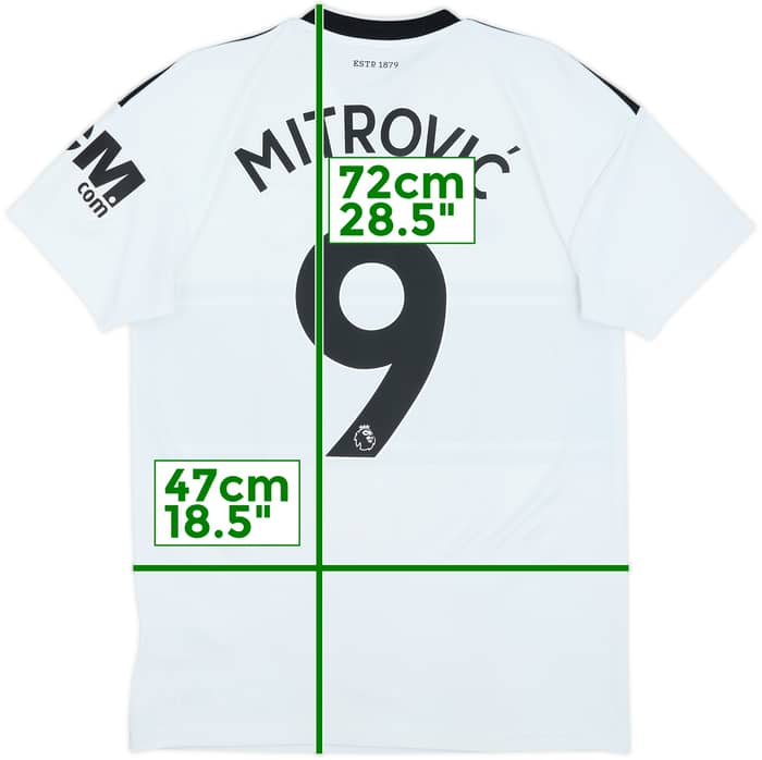 2018-19 Fulham Home Shirt Mitrovic #9 - 7/10 - (S)