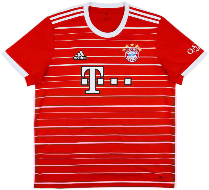 2022-23 Bayern Munich Home Shirt Muller #25 - 8/10 - (XL)