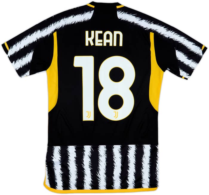 2023-24 Juventus Home Shirt Kean #18 - 8/10 - (S)