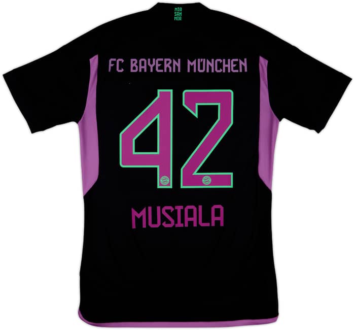 2023-24 Bayern Munich Away Shirt Musiala #42 - 8/10 - (S)