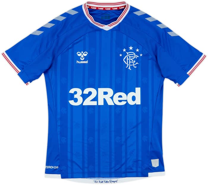 2019-20 Rangers Home Shirt - 8/10 - (S)