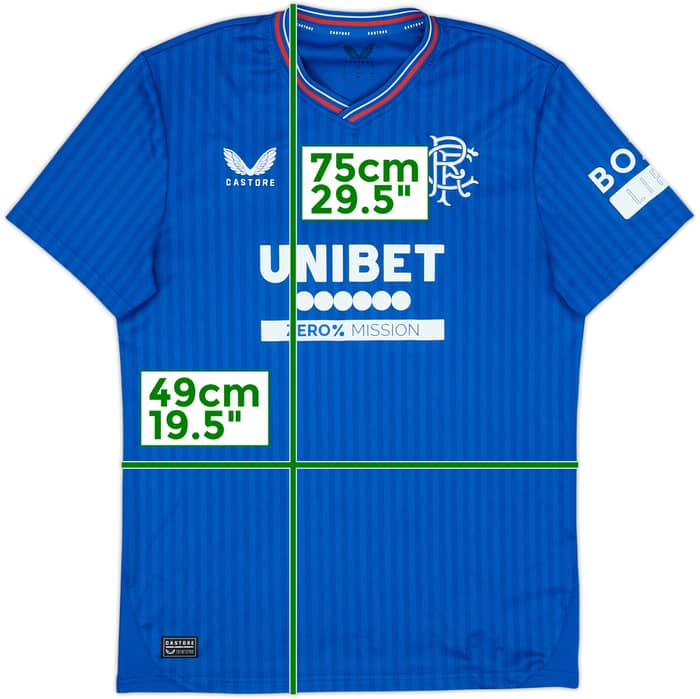 2023-24 Rangers Home Shirt - 10/10 - (S)