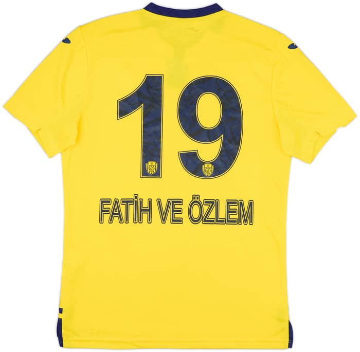 2022-23 MKE Ankaragucu Away Shirt Fatih Ve Ozlem #19 (L)