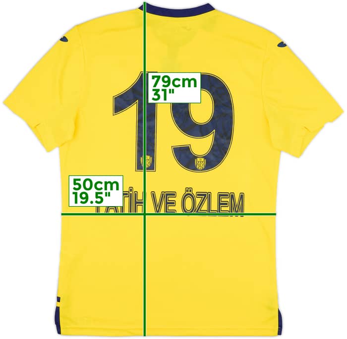 2022-23 MKE Ankaragucu Away Shirt Fatih Ve Ozlem #19 (L)