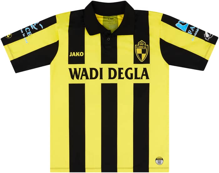 2014-15 K.Lierse S.K Match Issue Home Shirt Y.Issahak #30