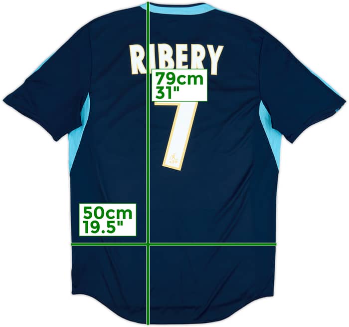 2006-07 Olympique Marseille Third Shirt Ribery #7 - 7/10 - (M)