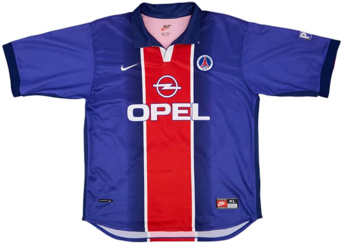 1998-99 Paris Saint-Germain Home Shirt Okocha #10 - 7/10 - (XL)