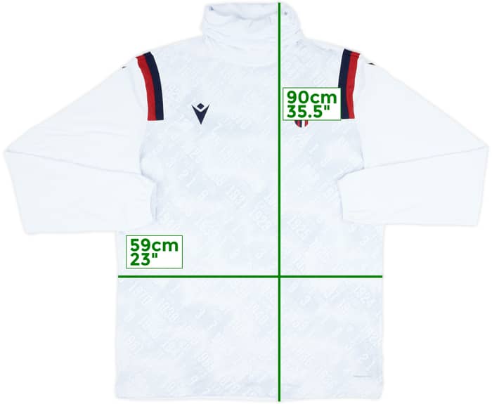 2021-22 Bologna Macron Drill Top - 8/10 - (3XL)