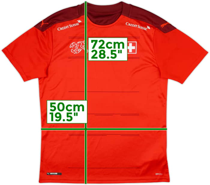 2020-21 Suisse Maillot Domicile - 8/10 - (M)