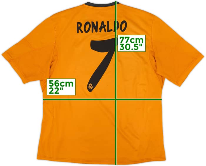 2013-14 Real Madrid Third Shirt Ronaldo #7 - 5/10 - (XL)