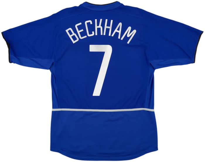 2002-03 Manchester United Third Shirt Beckham #7 - 5/10 - (M)