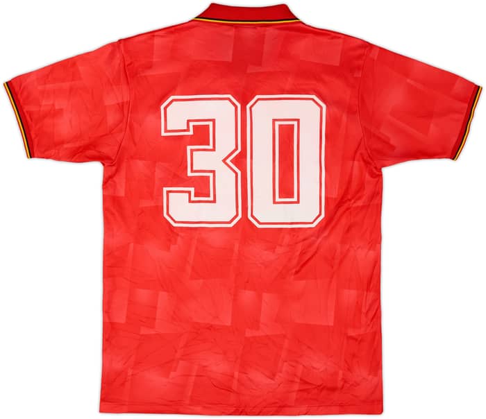 1992-94 Belgium Home Shirt #30 - 7/10 - (L)