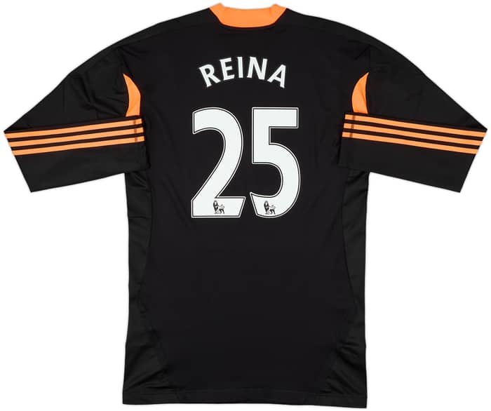 2010-11 Liverpool Player Issue TechFit GK Shirt Reina #25 (XXL)