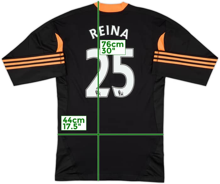 2010-11 Liverpool Player Issue TechFit GK Shirt Reina #25 (XXL)