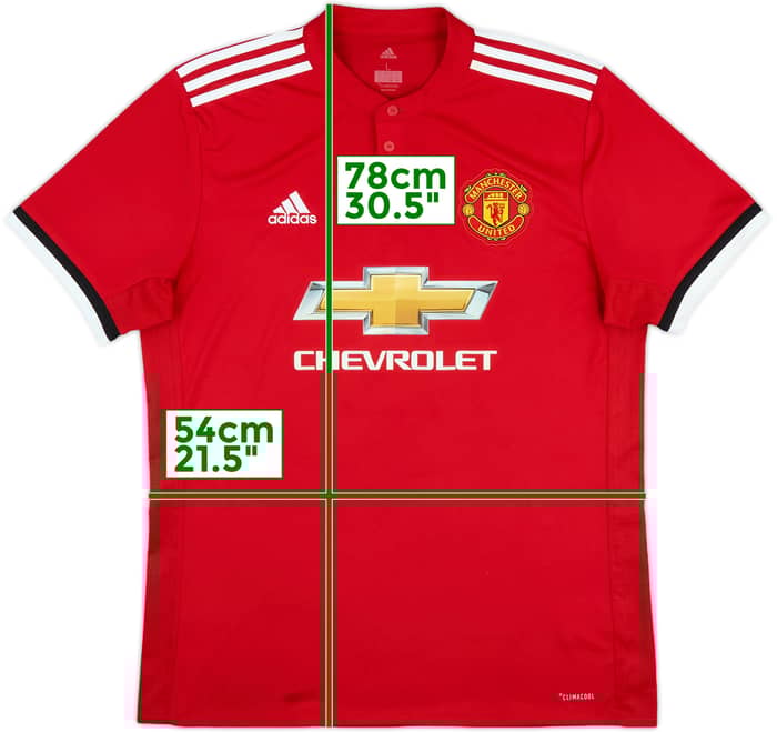 2017-18 Manchester United Home Shirt Rashford #19 - 6/10 - (L)