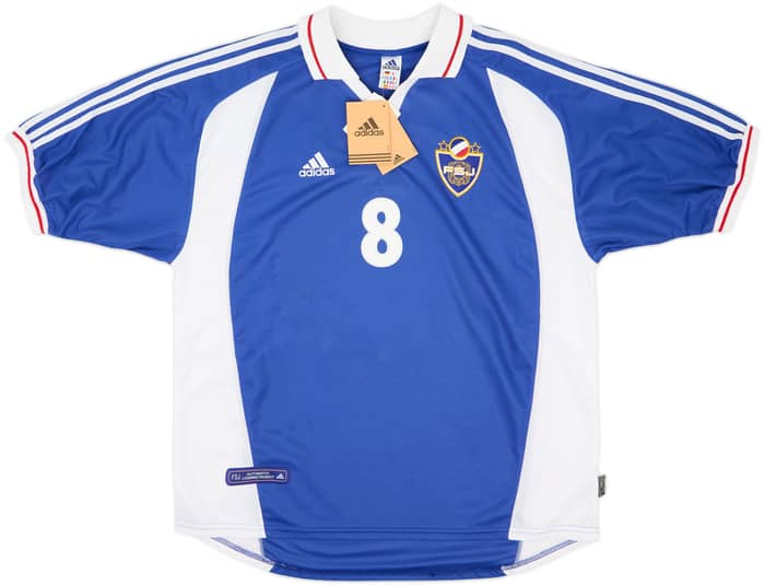 2000-01 Yugoslavia Home Shirt Mijatovic #8 (XXL)