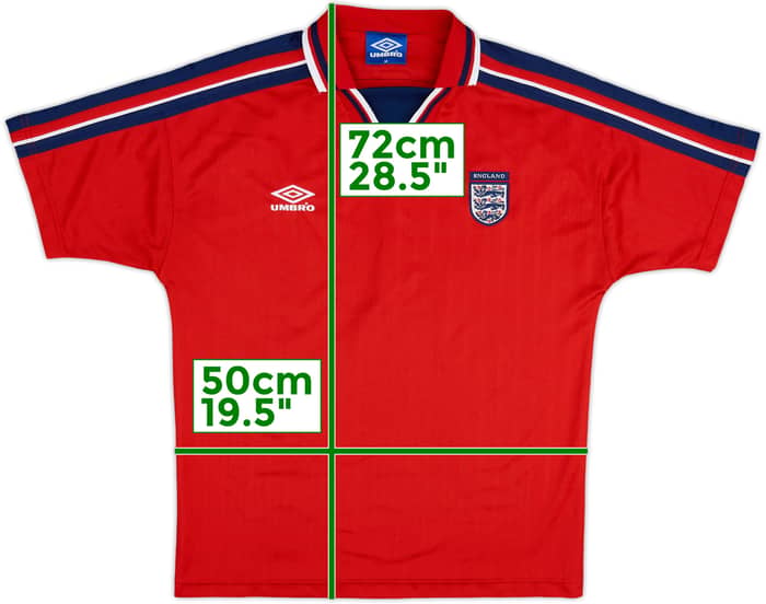 2000-01 England Umbro Training Shirt - 6/10 - (M)