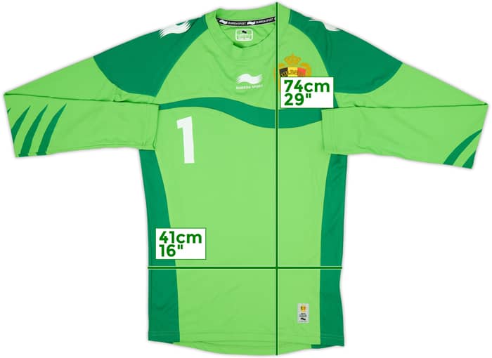 2012-14 Belgium GK Shirt #1 - 7/10 - (M)