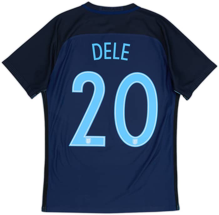 2017 England Authentic Away Shirt Dele #20 - 8/10 - (S)