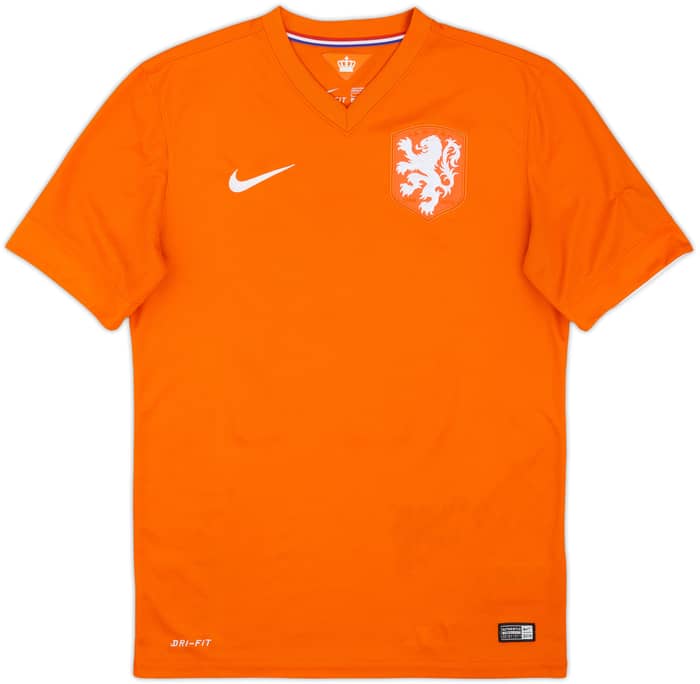 2014-15 Netherlands Home Shirt Memphis #21 - 8/10 - (S)