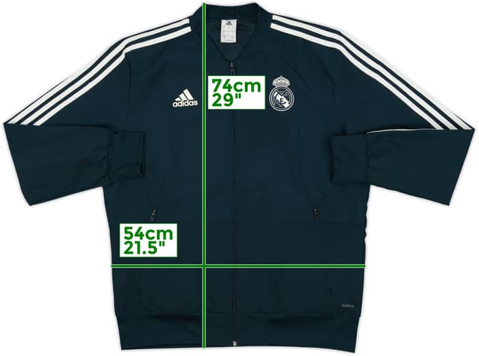 2018-19 Real Madrid adidas Track Jacket - 7/10 - (L)