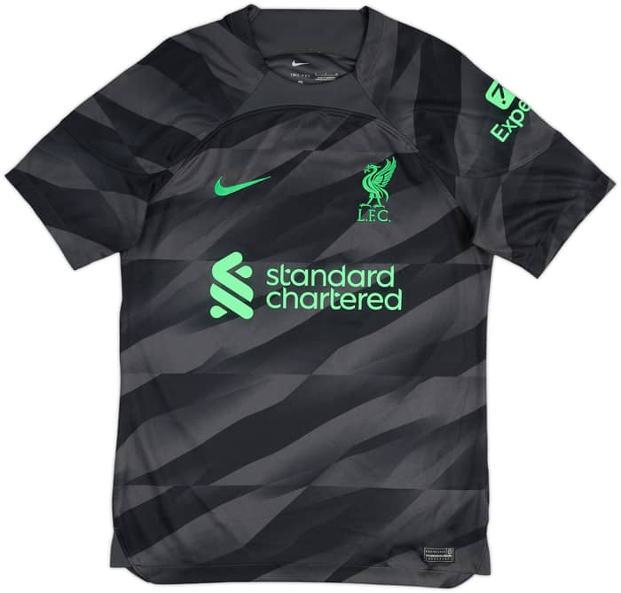 2023-24 Liverpool GK Shirt A.Becker #1 - 8/10 - (S)