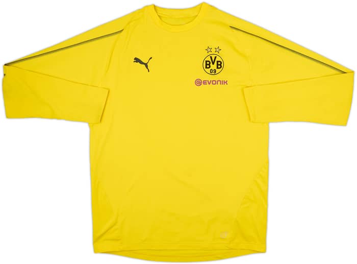2017-18 Borussia Dortmund Puma Sweat Top - 7/10 - (L)