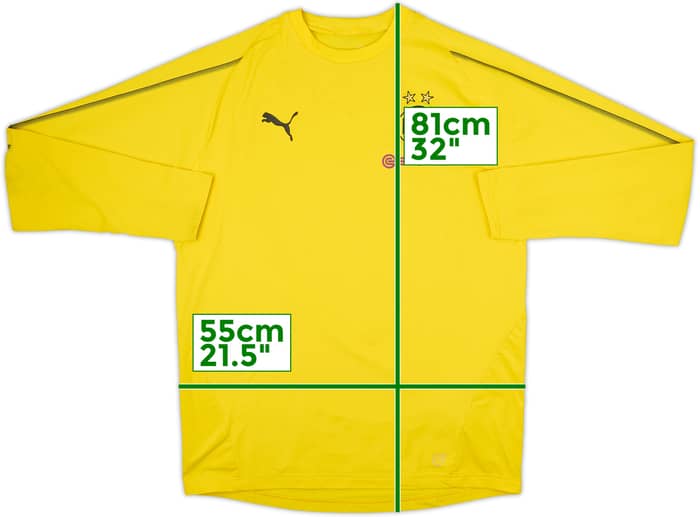 2017-18 Borussia Dortmund Puma Sweat Top - 7/10 - (L)