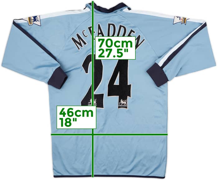 2003-04 Everton Third L/S Shirt McFadden #24 - 7/10 - (XS)