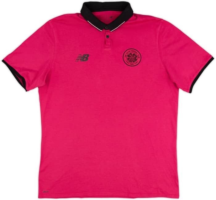 2019-20 Celtic New Balance Polo Shirt - 7/10 - (XL)
