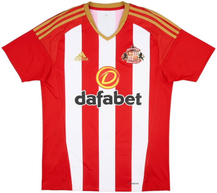 2016-17 Sunderland Home Shirt Defoe #18 - 6/10 - (M)