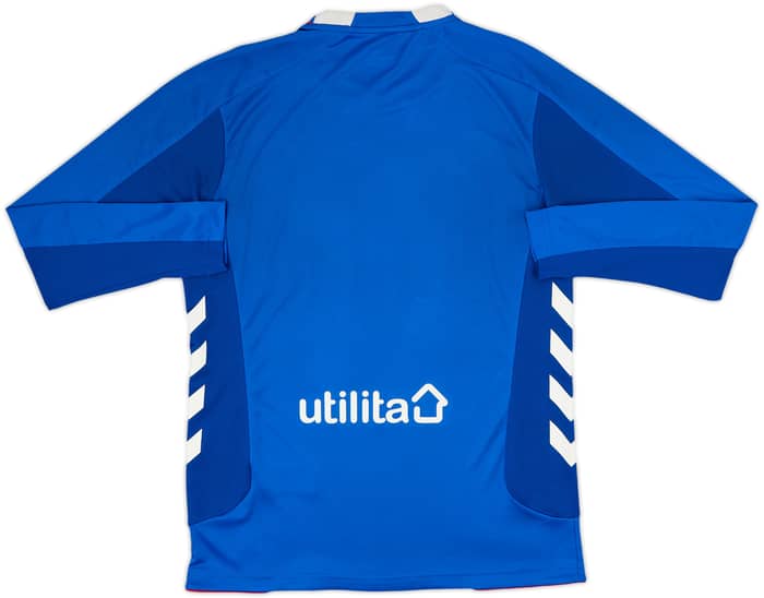 2018-19 Rangers Home L/S Shirt - 6/10 - (S)