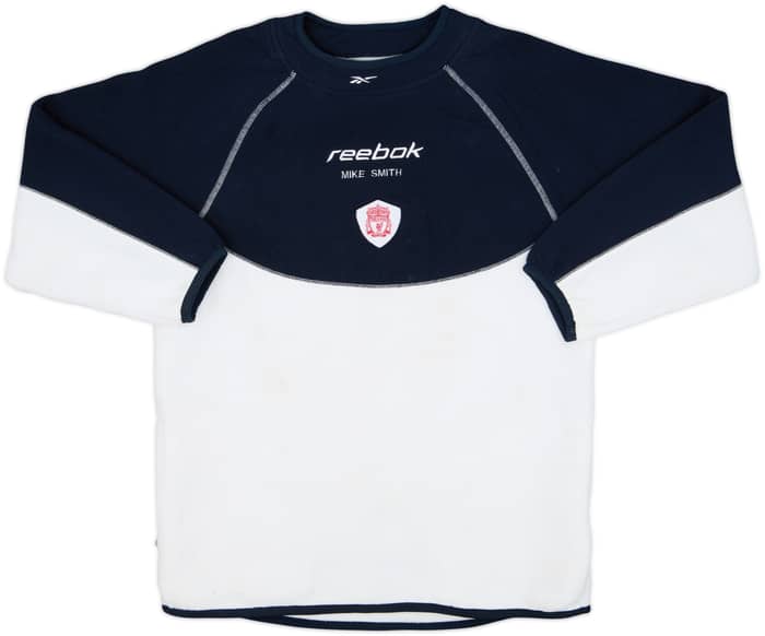 2001-02 Liverpool Reebok Fleece Top - 7/10 - (L.Boys)