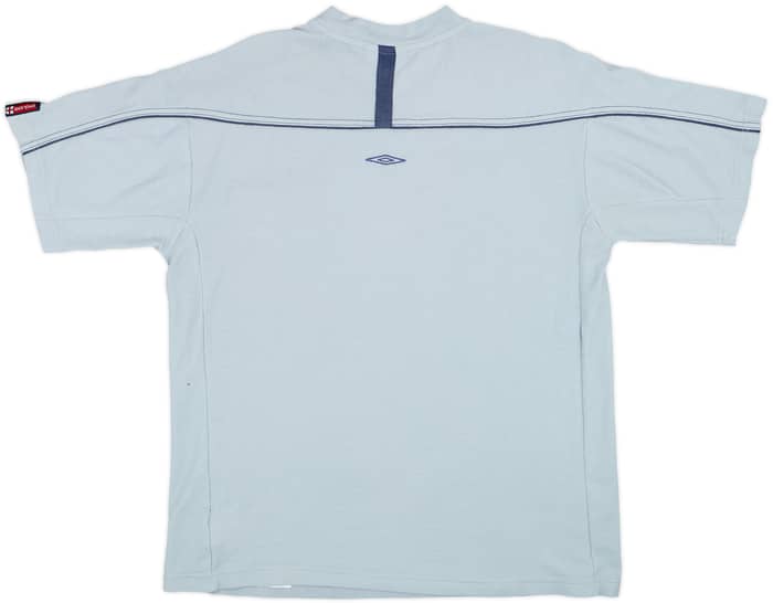 Camiseta de Algodón Umbro de Inglaterra 2002-04 - 7/10 - (L)