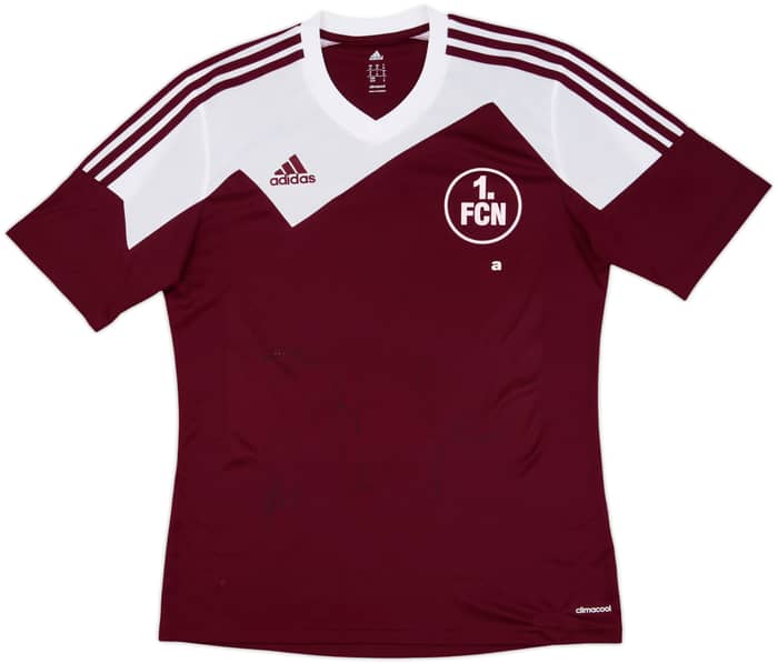 Camiseta adidas de entrenamiento firmada del Nurnberg 2013-14 - 5/10 - (M)