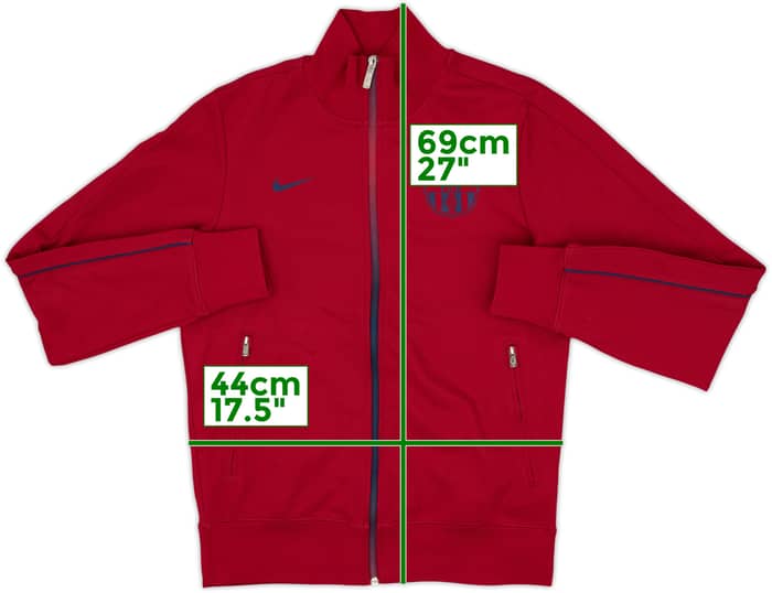 2012-13 Barcelona Nike Track Jacket - 9/10 - (S)