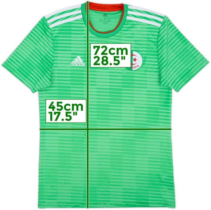 2018-19 Algeria Away Shirt - 7/10 - (S)