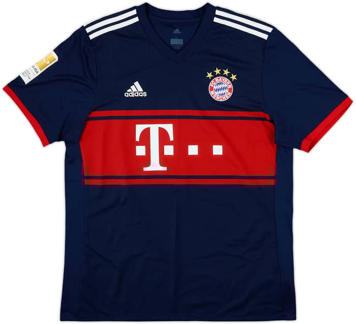2017-18 Bayern Munich Away Shirt Muller #25 - 9/10 - (L)