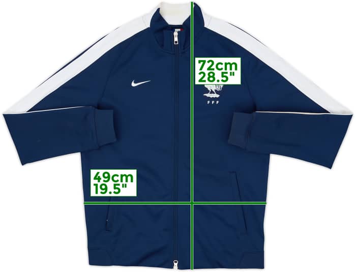 2014-15 France Nike Track Jacket - 5/10 - (M)