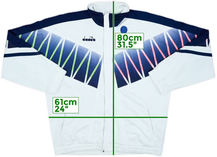 1994 Italy Diadora Track Jacket - 4/10 - (XL)
