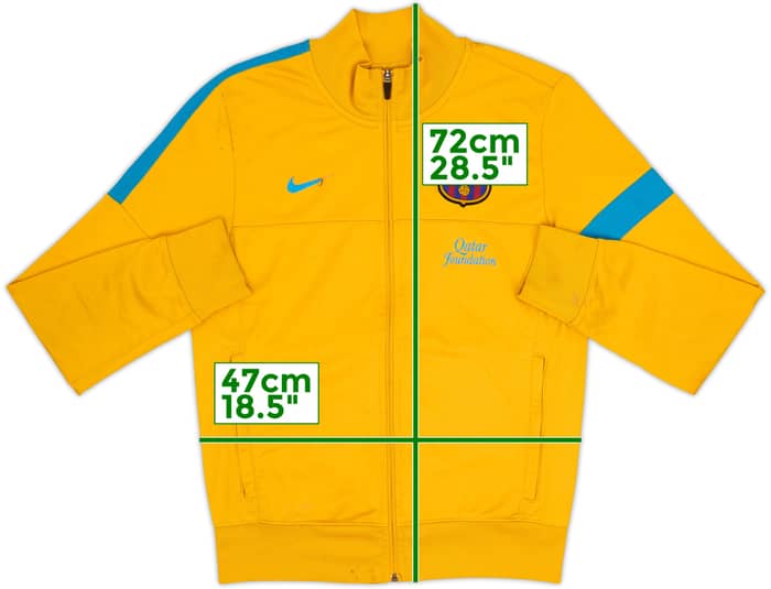 2013-14 Barcelona Nike Track Jacket - 4/10 - (S)