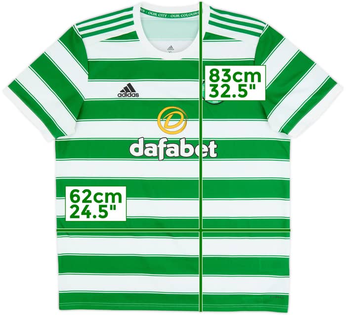 2021-22 Celtic Camiseta Local - 10/10 - (XL)